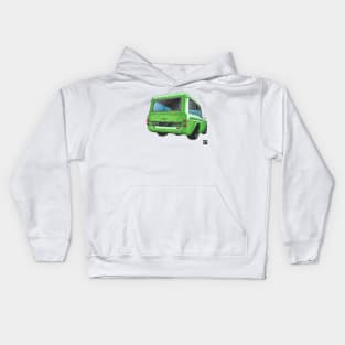 Geo3Doodles Hillman (Just) Husky Doodle Kids Hoodie